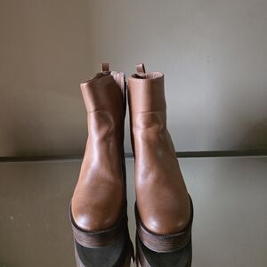 House of Harlow 1960 Brown Ankle Boots